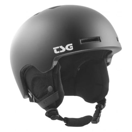 TSG Helm Vertice Solid Color Satin Black - New
